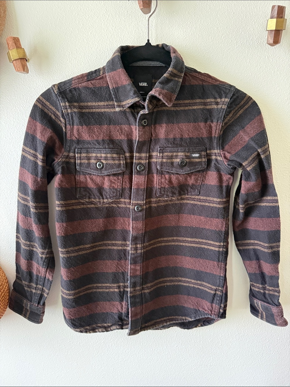 Vans kids flannel